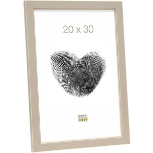 photo frame beige wood 13,0 x13,0 cm S45DK