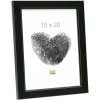 photo frame black wood 13,0 x18,0 cm S45DK