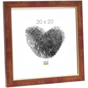 photo frame red wood 20,0 x30,0 cm S45DB