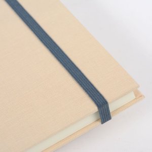 DIN A5 notebook Linum beige