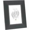 photo frame black resin 24,0 x30,0 cm S45CF