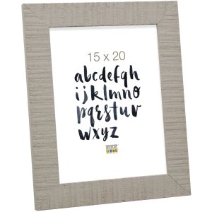 photo frame beige wood 15,0 x15,0 cm S43XF