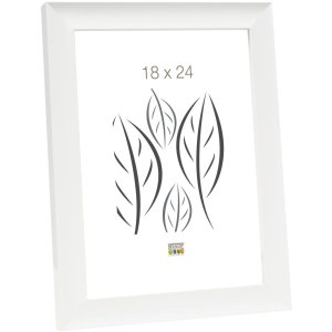 photo frame white resin 13,0 x18,0 cm S43WK