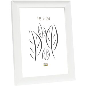 photo frame white resin 15,0 x20,0 cm S43WK