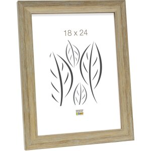 photo frame oak colour resin 13,0 x18,0 cm S43WF