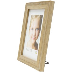 photo frame oak colour resin 13,0 x18,0 cm S43WF