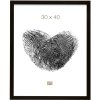 photo frame black wood 24,0 x30,0 cm S43DL