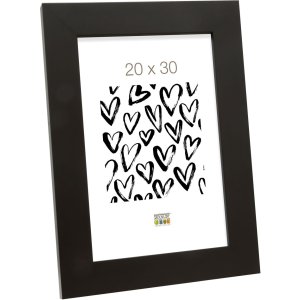 photo frame black wood 15,0 x20,0 cm S43BK