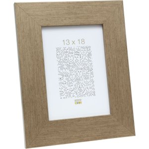 photo frame bronze wood 13,0 x18,0 cm S43BD