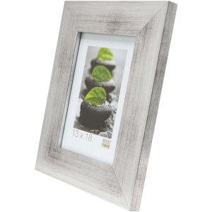 photo frame silver wood 18,0 x24,0 cm S43BD