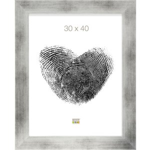 photo frame silver wood 18,0 x24,0 cm S43BD