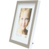 photo frame grey-white wood 18,0 x24,0 cm S43AL