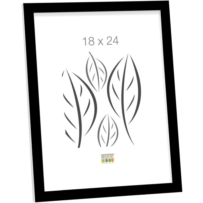 photo frame black-white wood 15,0 x15,0 cm S43AL