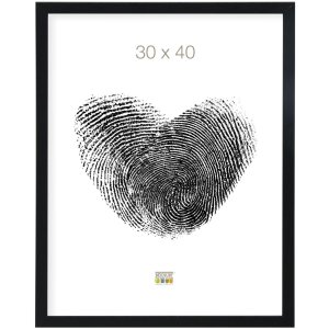 photo frame black-white wood 15,0 x15,0 cm S43AL