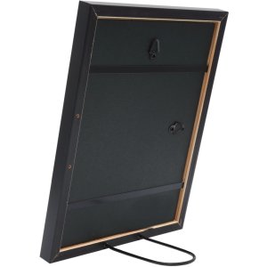 wooden frame S43AK2 black 15x20 cm (10x15 cm)