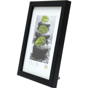 photo frame black S43AK2 wood 15,0 x15,0 cm