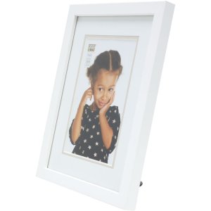 wooden frame S43AK1 white 15x20 cm (10x15 cm)