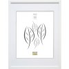 wooden frame S43AK1 white 40x50 cm (30x40 cm)