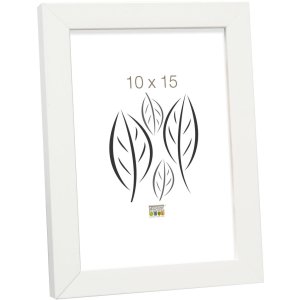 photo frame white S43AK1 wood 10,0 x15,0 cm