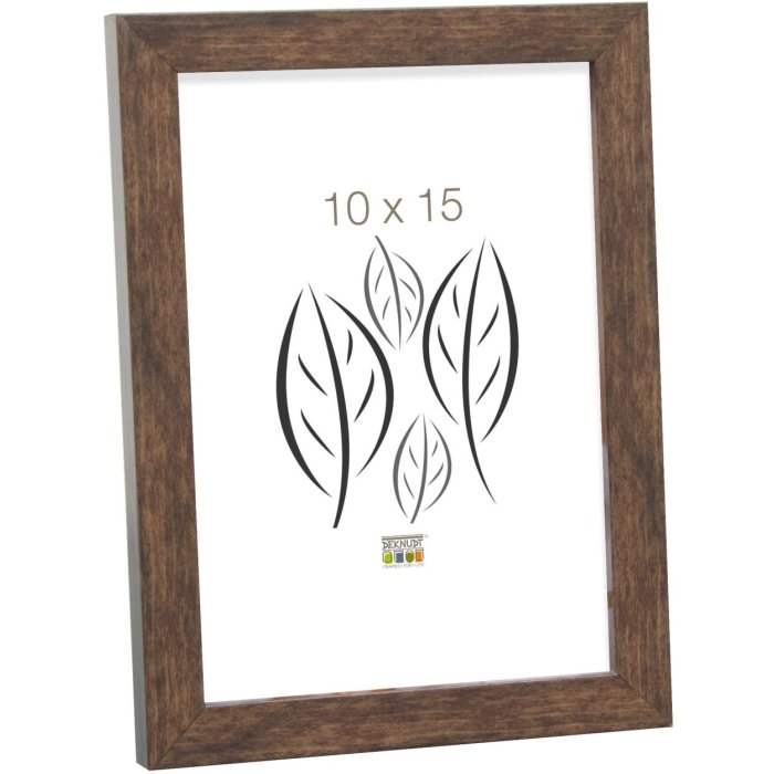 photo frame brown S43AH3 wood 13,0 x13,0 cm