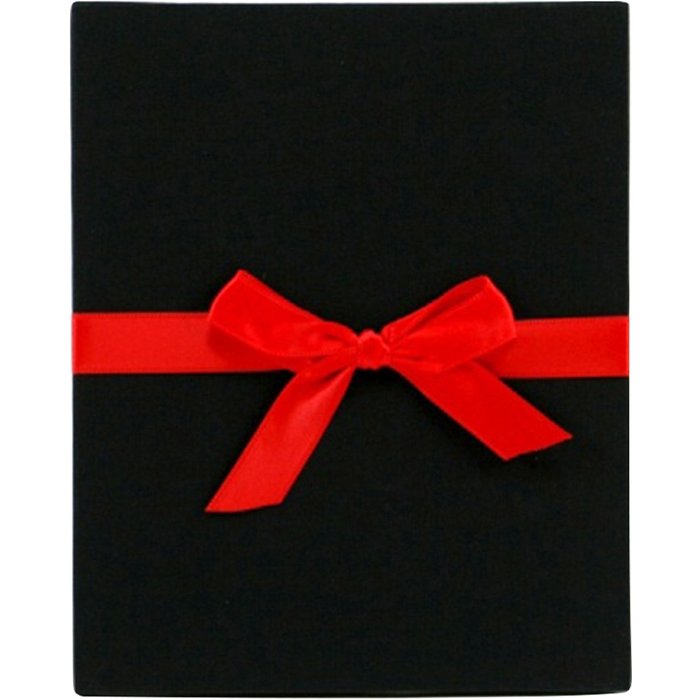 Leporello folder Linum black