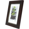 photo frame black-brown wood 13,0 x18,0 cm S42LF