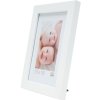 photo frame white resin 13,0 x13,0 cm