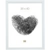 photo frame white resin 13,0 x13,0 cm