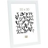 photo frame white resin 20,0 x20,0 cm