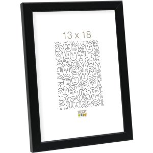 photo frame black wood 29,7 x42,0 cm S41JL