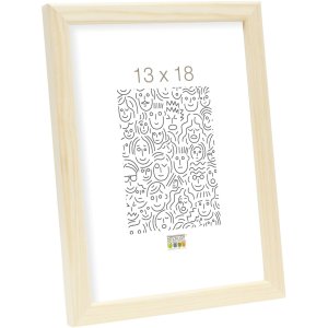 photo frame natural colour wood 29,7 x42,0 cm S41JH