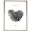 photo frame S40CD2 silver wood 13,0 x18,0 cm