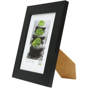 wooden frame S226K2 black 10,0 x15,0 cm