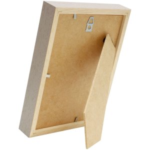 photo frame with mount taupe wood 18,0 x24,0 cm;13,0 x18,0 cm S223K