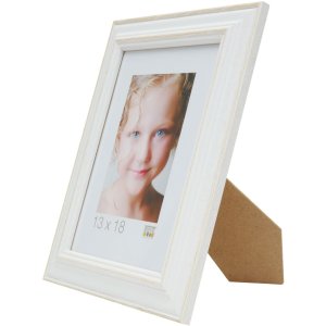 photo frame white-beige wood 20,0 x28,0 cm S221H