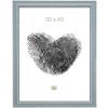 photo frame blue wood 10,0 x15,0 cm S221F