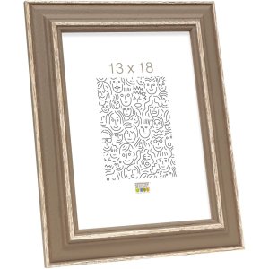 photo frame beige wood 18,0 x24,0 cm S221F