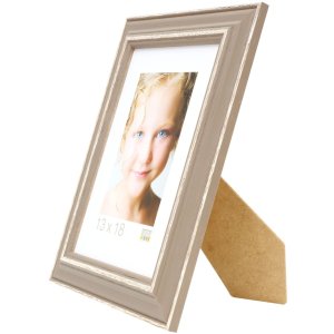 photo frame beige wood 21,0 x29,7 cm S221F