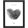 photo frame black wood 50,0 x70,0 cm S221F