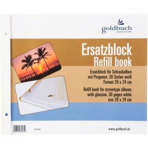 Goldbuch Replacement Block 29x24 cm white for Screw...