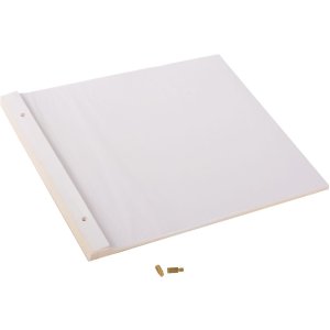 Goldbuch Replacement Block 29x24 cm white for Screw Albums 30x25 cm