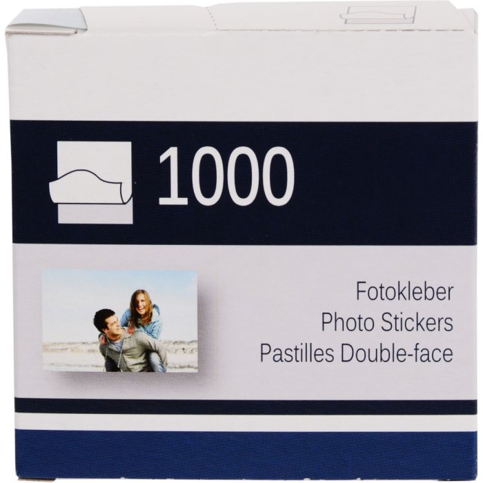 Photo stickers 1000 pieces Goldbuch