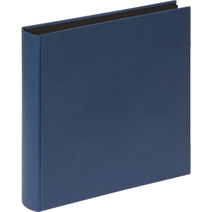 Walther photo album Fun 30x30 cm blue 100 black sides