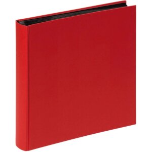 Fun photo album 30x30 cm red - black pages