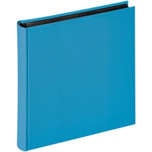 Walther photo album Fun 30x30 cm ocean blue 100 black sides