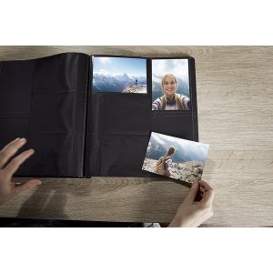 Walther Slip-in album 400 Photos 10x15 cm Fun black