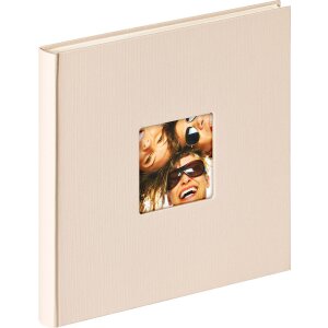 Walther photo album Fun 26x25 cm sand 40 white sides