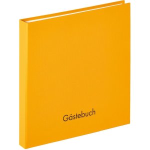 Spiral Guestbook Fun yellow