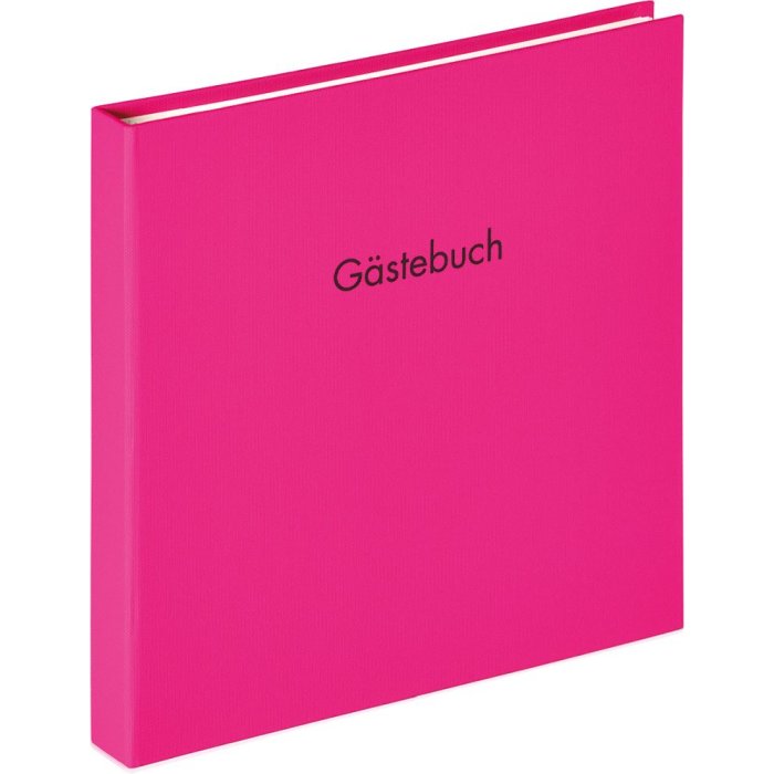 Spiral Guestbook Fun pink