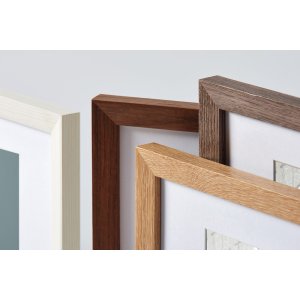 Fiorito wood frame 13x18 cm walnut